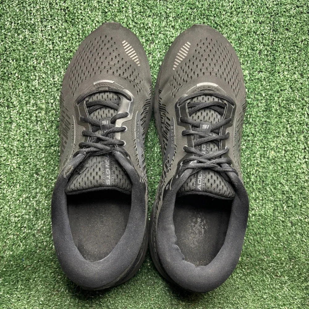 Brooks Addiction GTS 15 Supportive Running Shoe Black Mens Size 15 4E Extra Wide